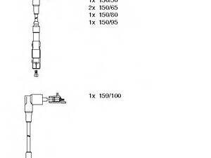 Комплект проводів MERCEDES 190124463 M103 2,6-3,0 &gt &gt 96 BREMI 263 на MERCEDES-BENZ 190 седан (W201)