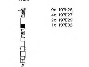 Комплект проводов MERCEDES 4,3-5,5AMG(M113) 97 BREMI 9A33 на MERCEDES-BENZ G-CLASS (W463)