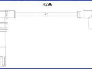 Комплект проводів високої напруги HITACHI 134797 на VW GOLF Mk IV (1J1)