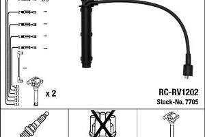 Комплект проводов зажигания, LAND Rover Freelander, 98-06