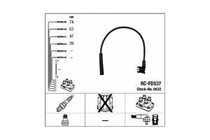 Комплект проводов зажигания 0632