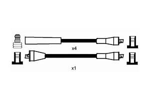 Комплект проводов зажигания 0772
