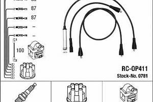 Комплект проводов зажигания 0781