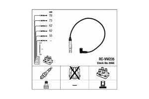 Комплект проводов зажигания 0966