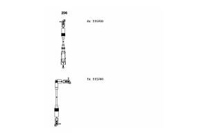 Комплект проводов зажигания 236
