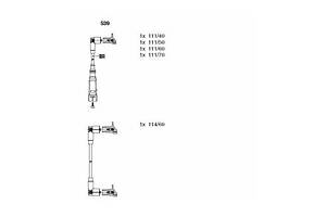 Комплект проводов зажигания 539