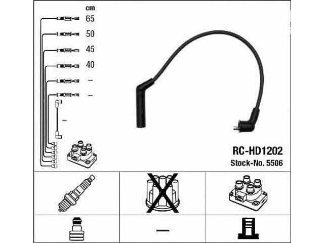 Комплект проводов зажигания 5506