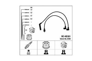 Комплект проводов зажигания 8300