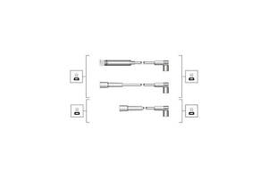 Комплект проводов зажигания 941319170020