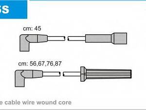 Комплект дротів запалювання JANMOR D5S на DAEWOO ESPERO седан (KLEJ)
