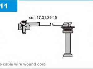 Комплект проводов зажигания JANMOR FS11 на FORD FIESTA Mk III (GFJ)