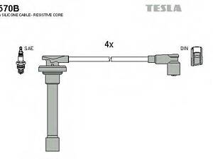 Комплект дротів запалення TESLA T570B на ROVER 600 (RH)