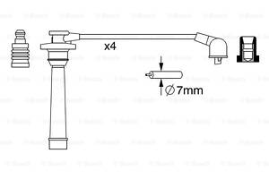 Комплект проводов зажигания