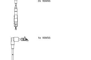 Комплект проводов зажигания