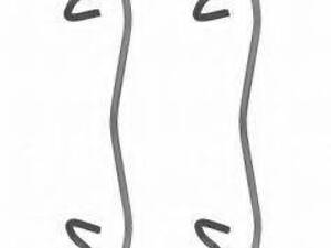 Комплект приладдя, гальмівний супорт TEXTAR 82503500 на JAGUAR S-TYPE седан (CCX)