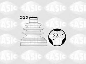 Комплект пыльника, приводной вал SASIC 1900003 на CITROEN C3 I (FC_)