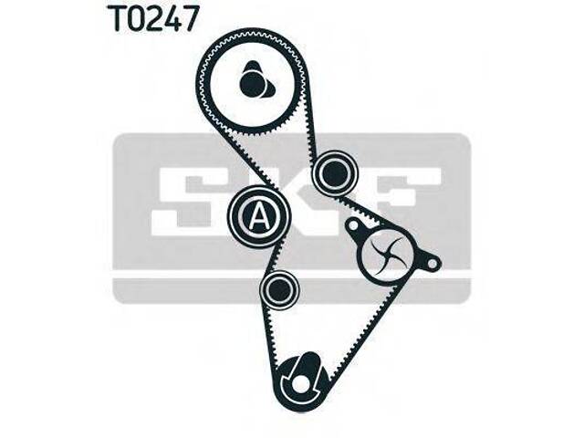 Комплект ременя газорозподільного механізму SKF VKMA01222 на AUDI A3 (8P1) - Фото 1