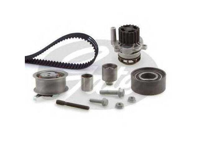 Комплект ременя газорозподільного механізму з водяним насосом GATES KP15648XS1 на VW TIGUAN (5N_) - Фото 1