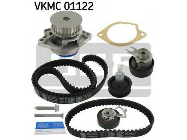 Комплект ременя газорозподільного механізму з водяним насосом SKF VKMC01122 на VW POLO (6R, 6C) - Фото 1