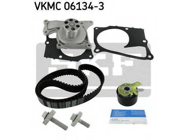 Комплект ременя газорозподільного механізму з водяним насосом SKF VKMC061343 на RENAULT MODUS / GRAND MODUS (F/JP0_) - Фото 1