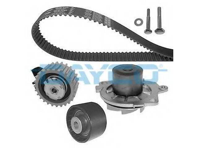 Комплект ременя газорозподільного механізму з водяним насосом DAYCO KTBWP3170 на FIAT MULTIPLA (186) - Фото 1