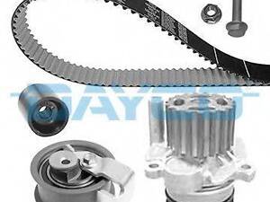 Комплект ремня газораспределительного механизма с водяным насосом DAYCO KTBWP3423 на AUDI A4 Avant (8D5, B5)