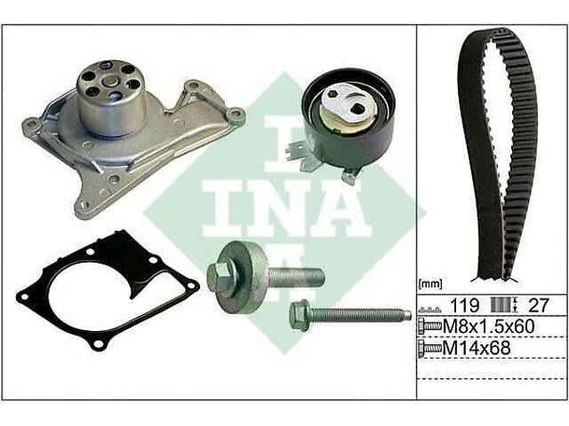 Комплект ремня ГРМ Infiniti Q30 2015-2024 INA 530 0607 30 - Фото 1