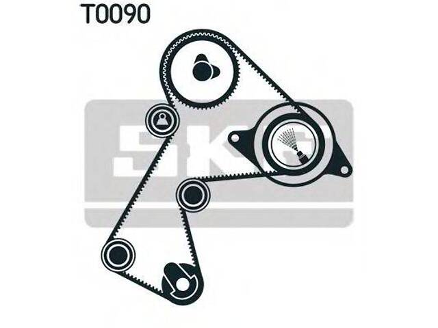 Комплект ременя ГРМ SKF VKMA 06116 на RENAULT EXTRA фургон (F40_, G40_)
