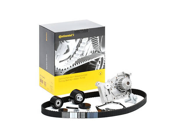 Комплект ремня ГРМ с помпой Renault Clio 2008-2024 CONTITECH CT1179WP4 - Фото 1