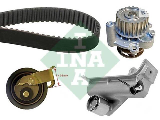 Комплект ременя ГРМ з помпою - Фото 1