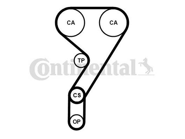 Комплект ременя ГРМ - Фото 1