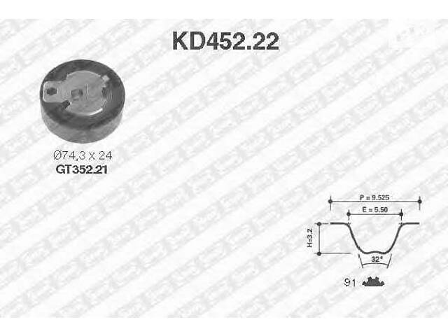 Комплект ременя ГРМ - Фото 1