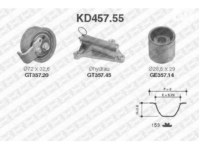 Комплект ременя ГРМ - Фото 1