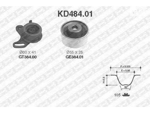 Комплект ременя ГРМ - Фото 1