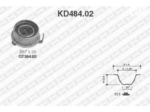 Комплект ременя ГРМ - Фото 1