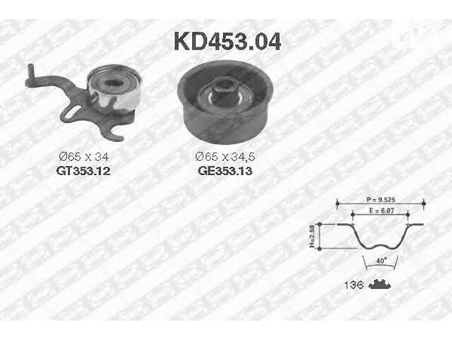 Комплект ременя ГРМ - Фото 1