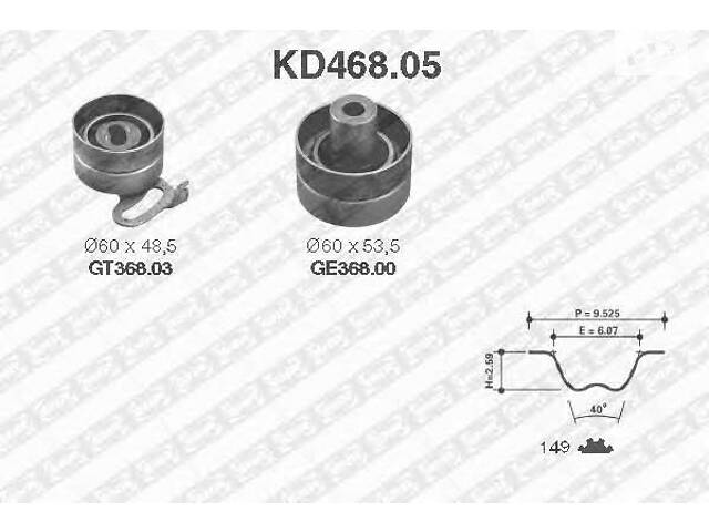 Комплект ременя ГРМ - Фото 1