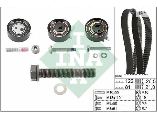 Комплект ременя ГРМ - Фото 1