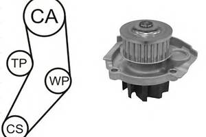 Комплект ремня ГРМ + водяной насос для моделей: ALFA ROMEO (MITO, GIULIETTA), FIAT (PUNTO,PUNTO,BRAVA,BRAVO,MAREA,MAREA