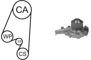 Комплект ремня ГРМ + водяной насос для моделей: CHEVROLET (MATIZ, KALOS,AVEO), DAEWOO (MATIZ,KALOS)
