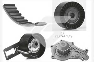 Комплект ременя ГРМ + водяний насос для моделей: CITROËN (C4, C5, C5, BERLINGO, C3, C3, DS3, C4), PEUGEOT (207,207,308,207,PAR