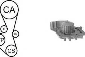 Комплект ремня ГРМ + водяной насос для моделей: CITROËN (C8, C4,C4,C5,C5,C4,JUMPY,JUMPY,C4,C5,C5), FIAT (ULYSSE,SCUDO,S