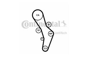 Комплект ремня ГРМ CT1056K1
