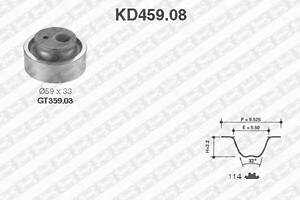 Комплект ремня ГРМ KD459.08