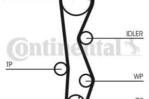 Комплект ремня ГРМ с помпой CT1099WP1