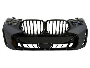 Комплект рестайлинга передней части ( стиль M-Paket + фары ) на BMW X6 G06 2019-2022 года