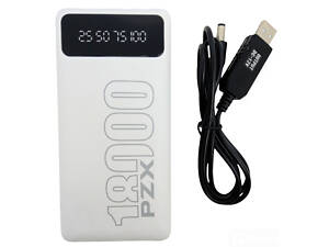 Комплект резервного живлення для роутерів павербанк 18000 mAh + кабель 12 V УПС ДБЖ безперебійник UPS