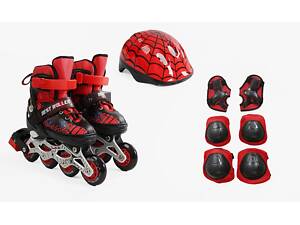 Комплект роликов с защитой Best Roller 405-S PVC 28-31 Красный (173348)