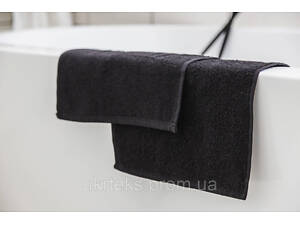 Комплект полотенец Ecotton 30х50 см махровые 6 шт. салфетки для рук 380 г/м² графитовый Dark Gray.