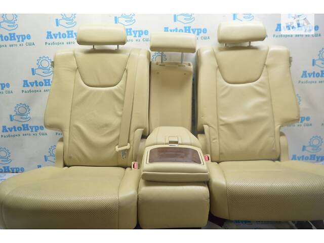 Комплект сидений перед и зад Lexus RX350 10-15 (01) беж кожа с оттоманкой и Airbag 71200-48J00-A6